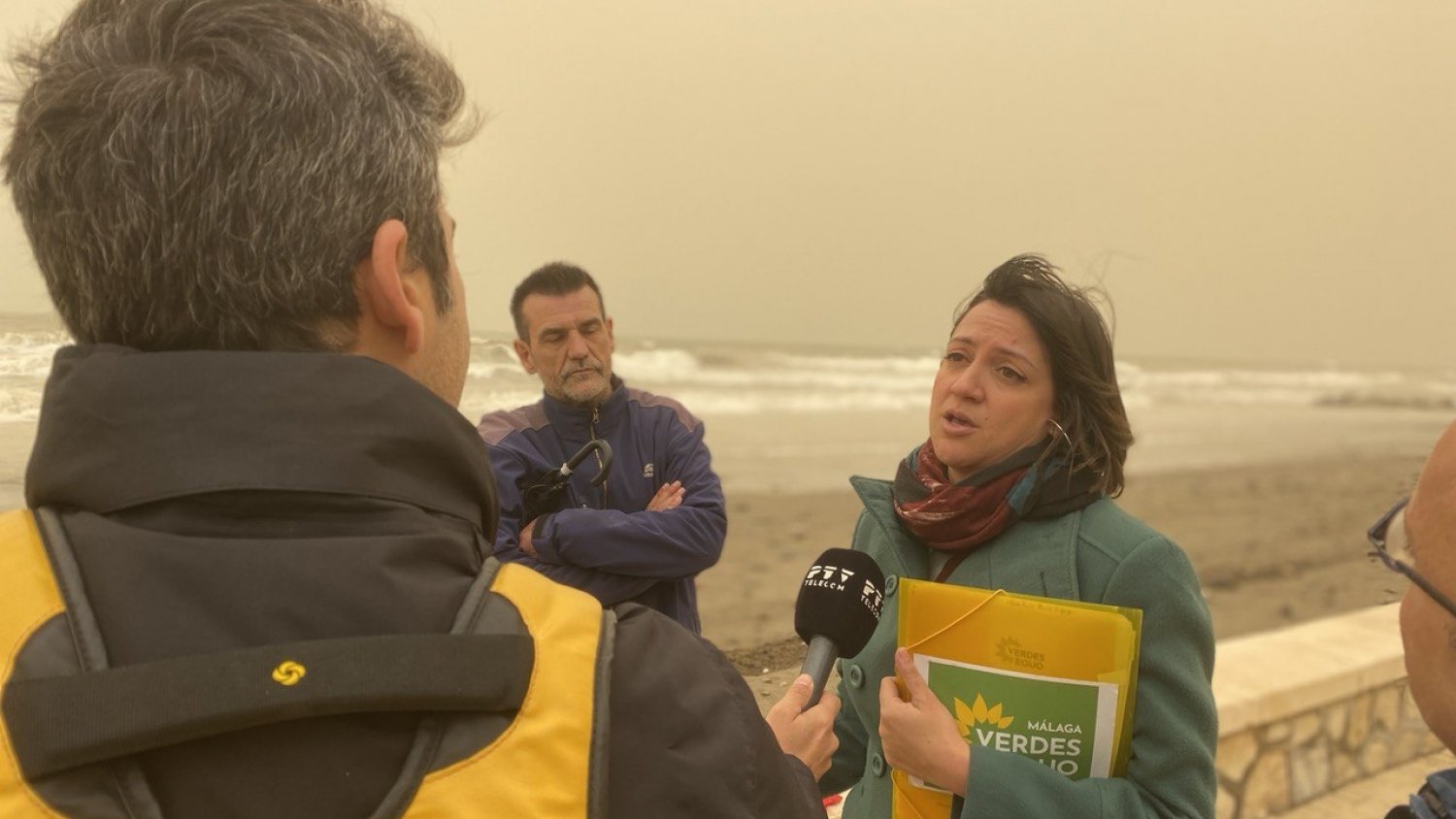 Verdes EQUO denuncia el uso de materiales peligrosos para los usuarios en la playa de San Andrés