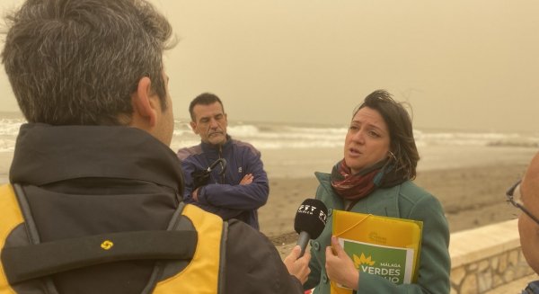 Verdes EQUO denuncia el uso de materiales peligrosos para los usuarios en la playa de San Andrés