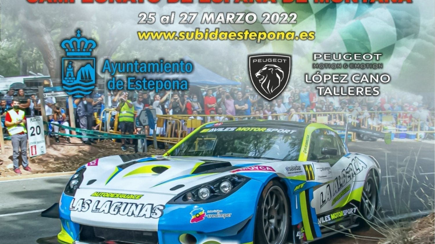 El Campeonato de España de Montaña de Automovilismo arranca este fin de semana en Estepona