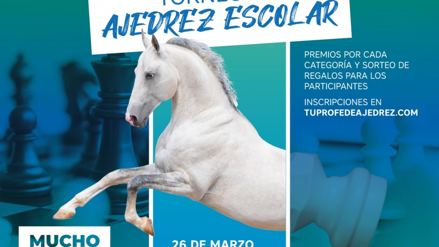 Más de 70 jugadores se darán cita en La Verónica para su I Torneo de Ajedrez Escolar