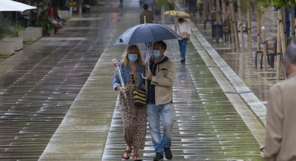 Málaga concentra precipitaciones para toda la semana