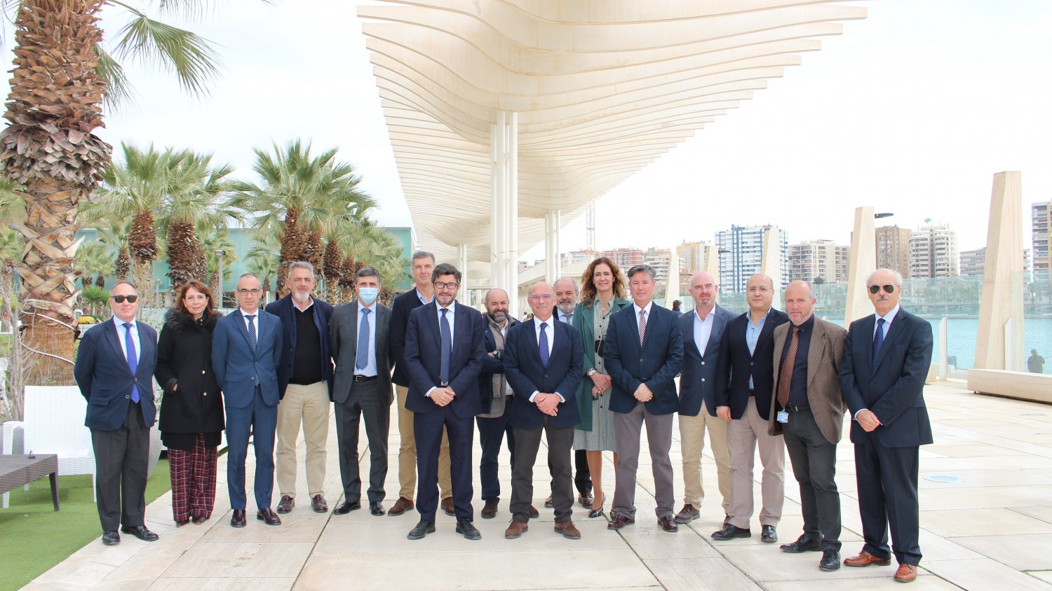 El presidente de Puertos del Estado conoce los proyectos de transformación de Málaga