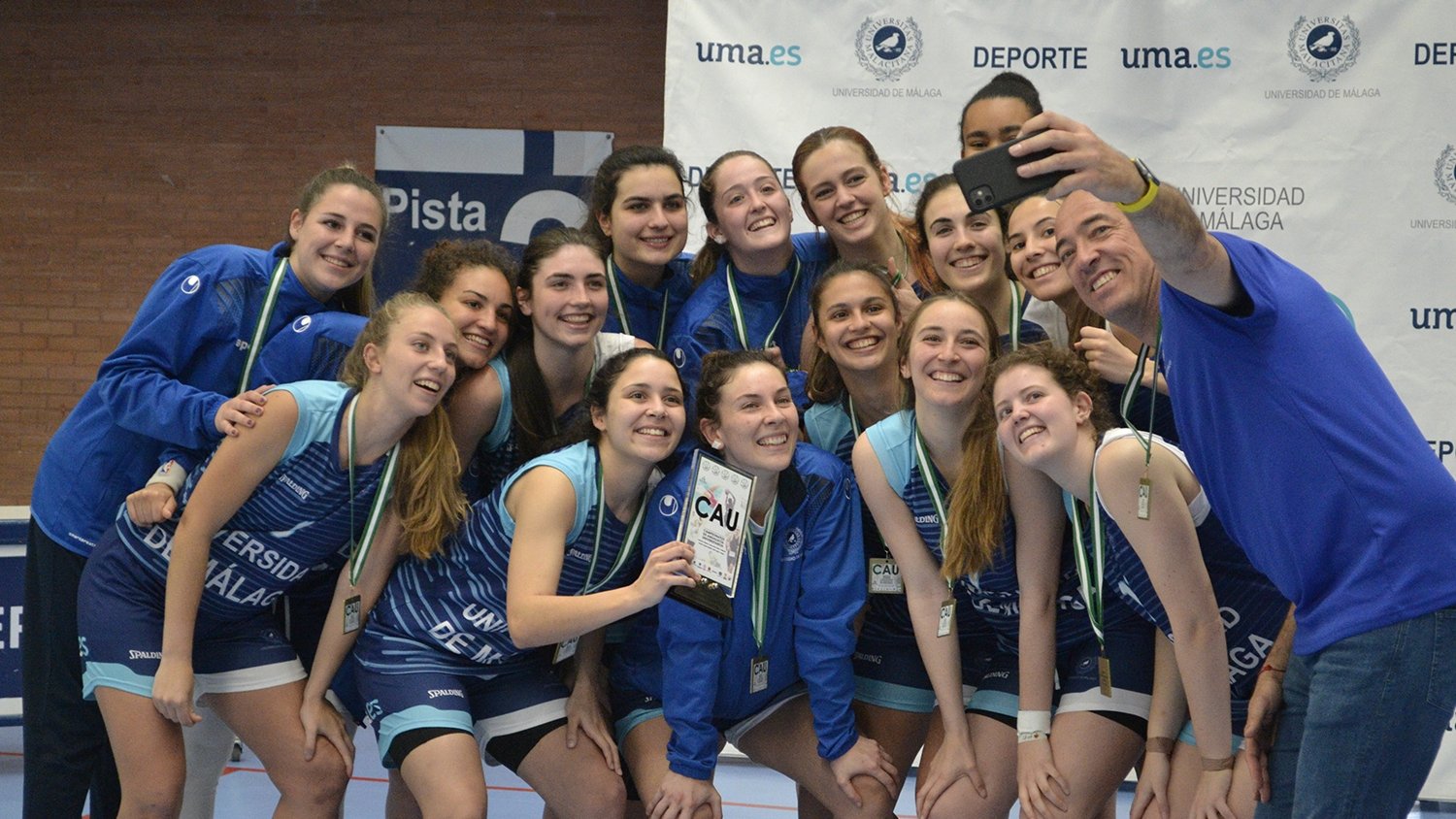 UMA.- El baloncesto femenino de la UMA consigue el oro en el campeonato de Andalucía
