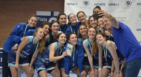 UMA.- El baloncesto femenino de la UMA consigue el oro en el campeonato de Andalucía