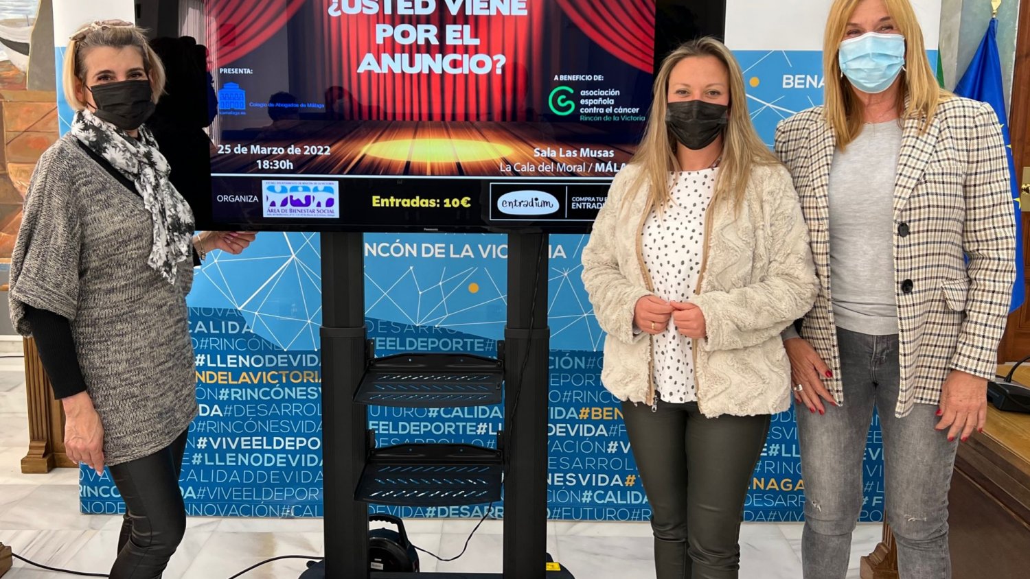 Rincón de la Victoria acoge ‘¿Usted viene por el anuncio?’, la comedia a beneficio de la AECC