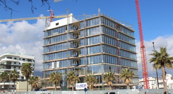 Estepona ejecuta al 70% las obras del edifico del nuevo Ayuntamiento