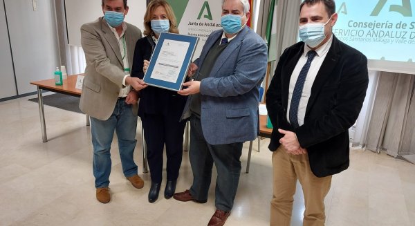 Las Urgencias del Distrito Málaga certifican la calidad de sus servicios