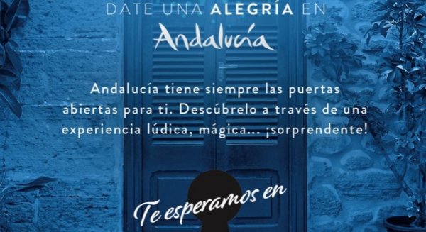La Junta promocionará el destino en una acción interactiva por 16 ciudades andaluzas