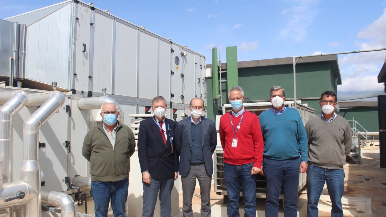 El Hospital de la Axarquía reforma y renueva integralmente sus instalaciones energéticas