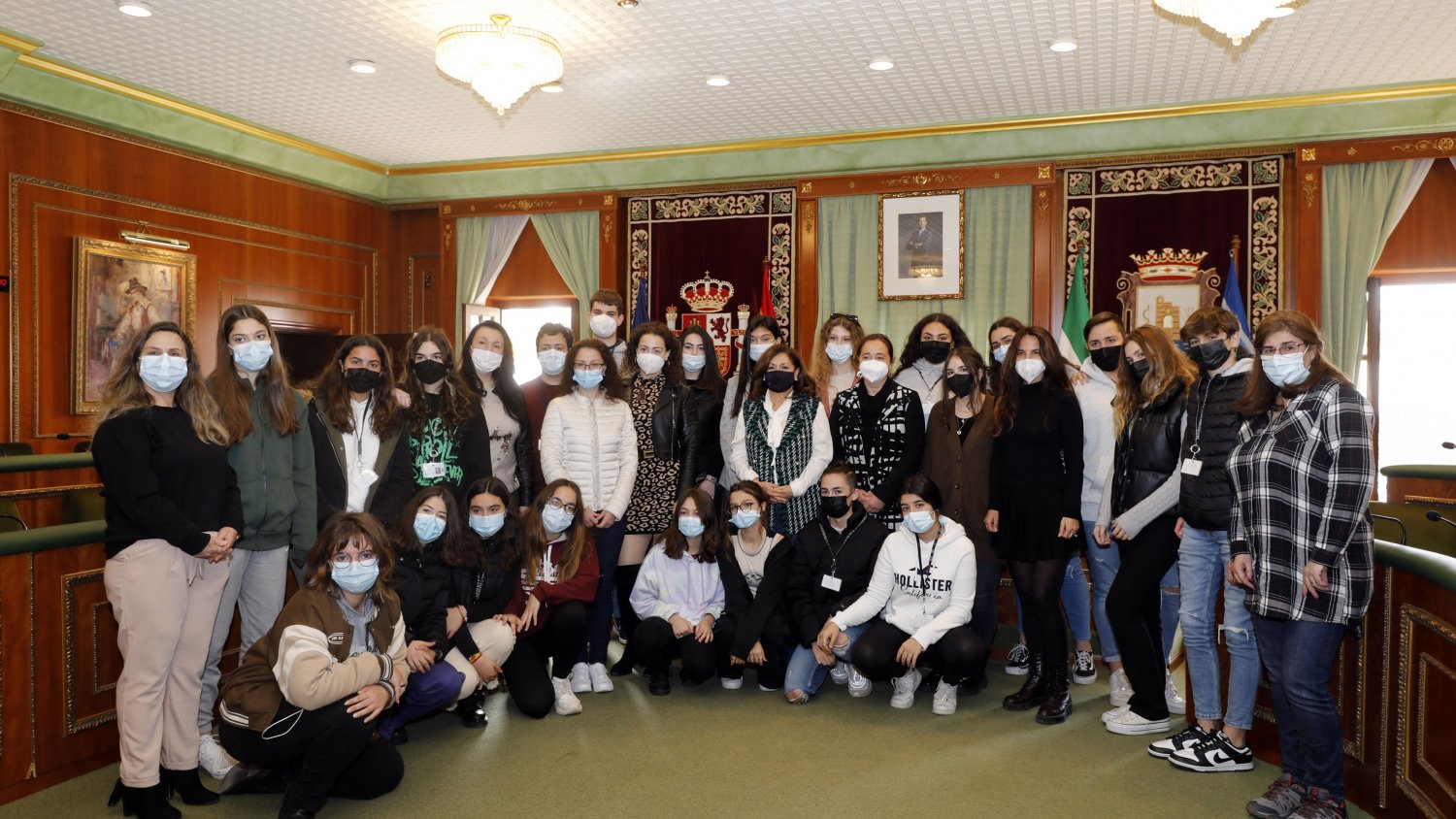 Marbella recibe a un grupo de estudiantes del proyecto Erasmus de biodiversidad