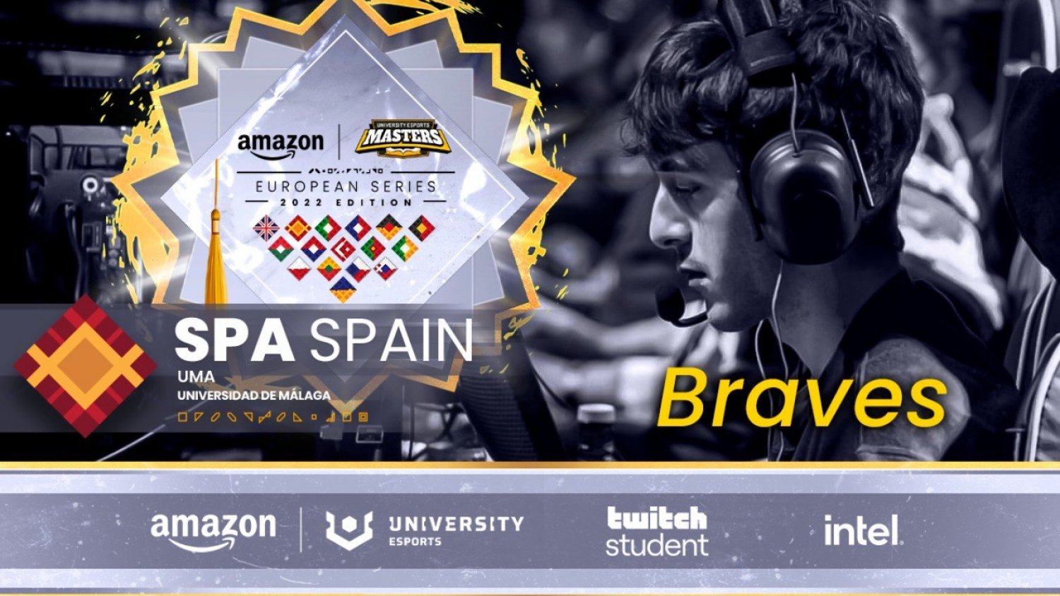 La UMA participa en Amazon UNIVERSITY Esports Masters 2022 representando a España