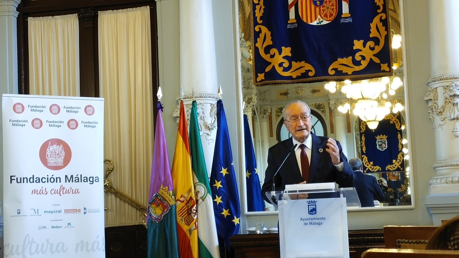 De la Torre presenta la II edición de las Becas Talento Fundación Málaga