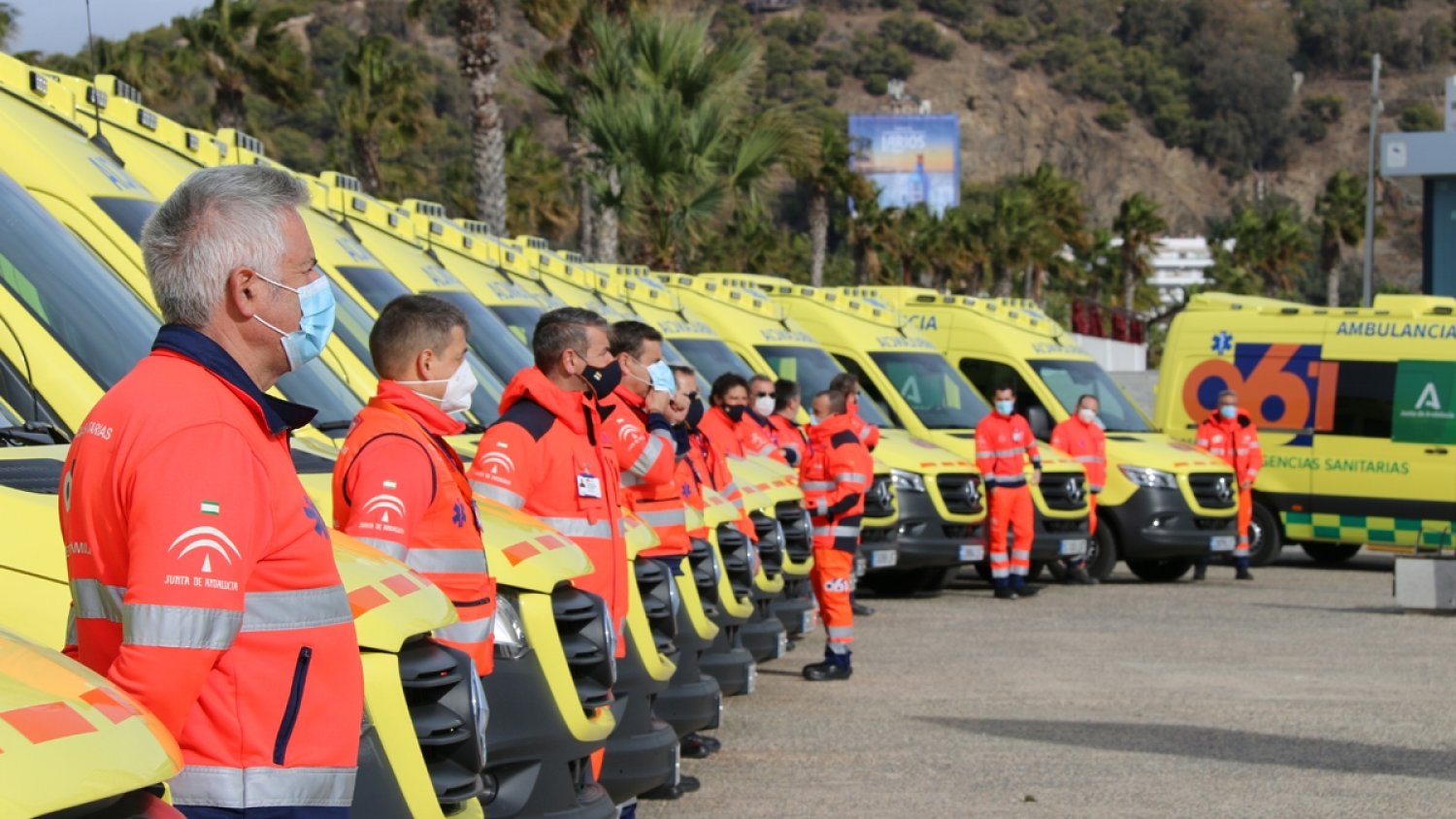 Andalucía adquiere 21 uvis móviles nuevas para la atención a emergencias sanitarias
