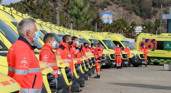 Andalucía adquiere 21 uvis móviles nuevas para la atención a emergencias sanitarias