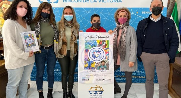 Rubén Ortega llega a Rincón de la Victoria con la exposición `Art TEA by Rubenchi´