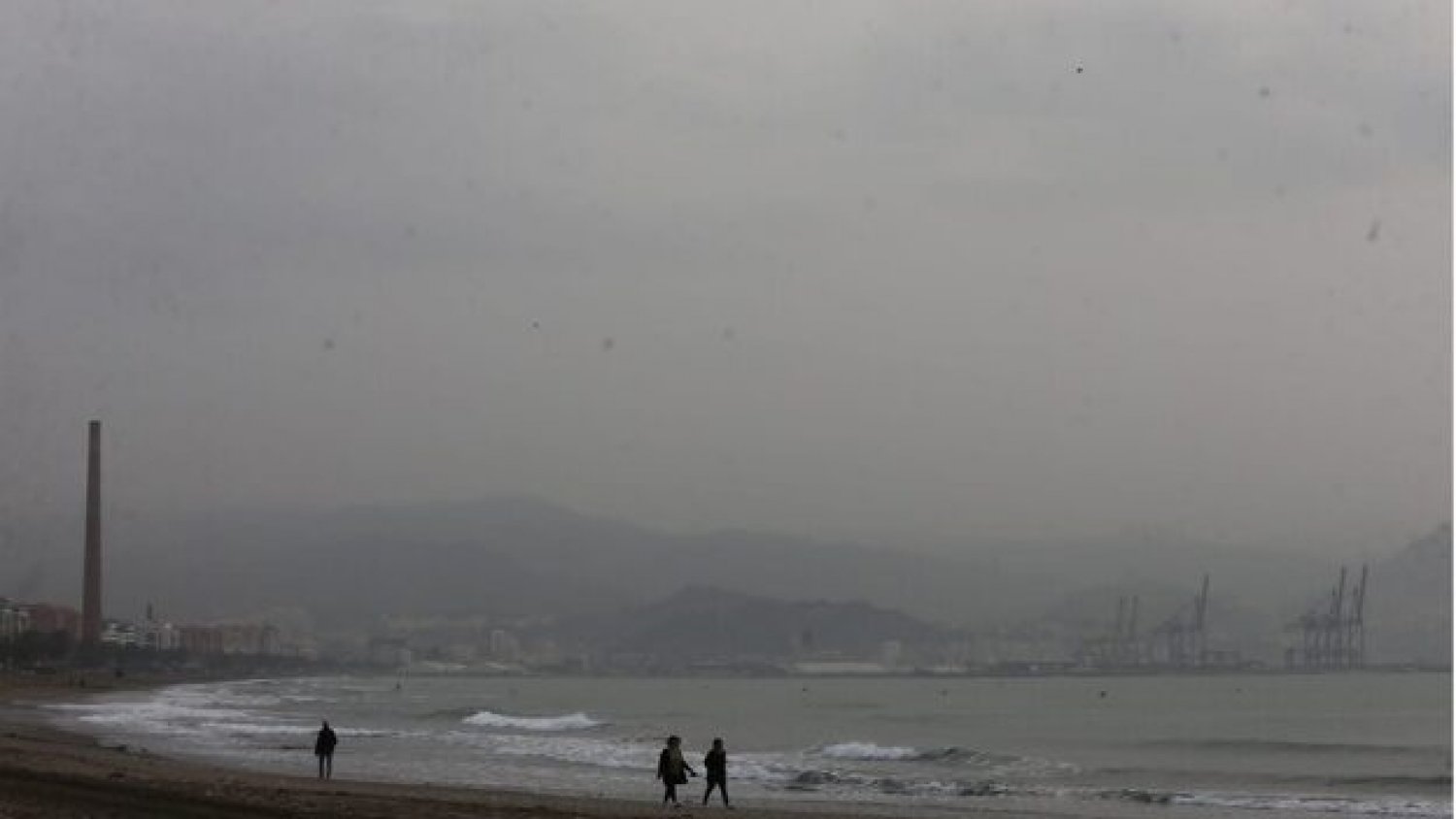 La borrasca Celia activa el aviso amarillo en Málaga