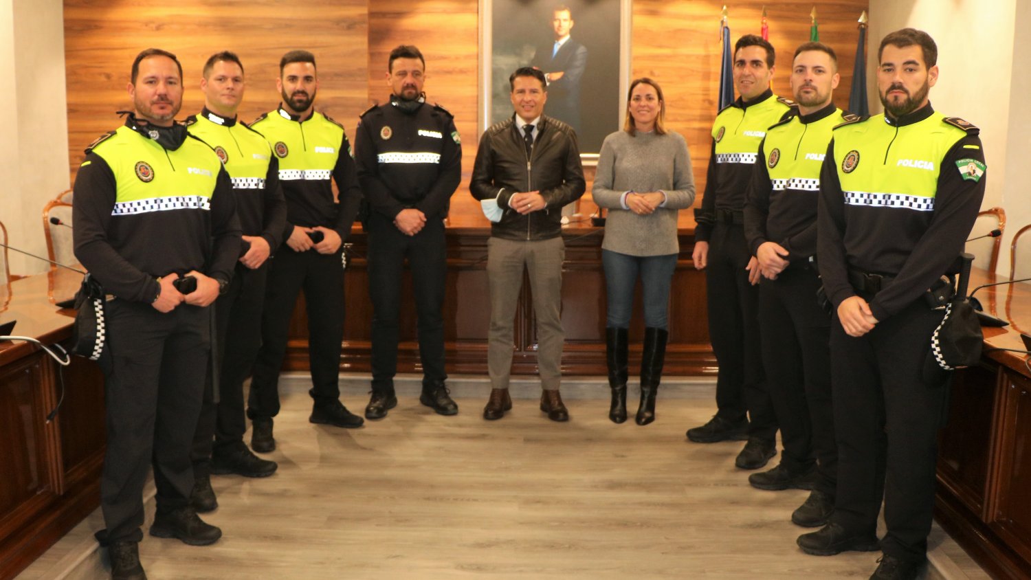 La Policía Local de Torrox incorpora seis nueves agentes en prácticas