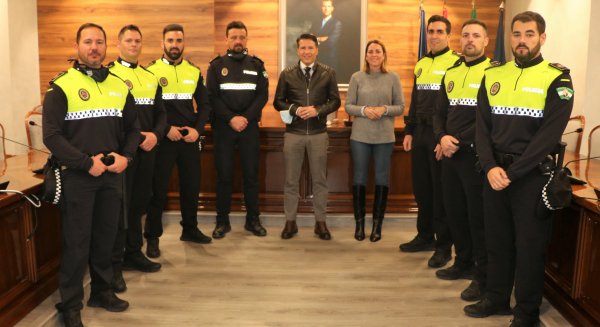 La Policía Local de Torrox incorpora seis nueves agentes en prácticas