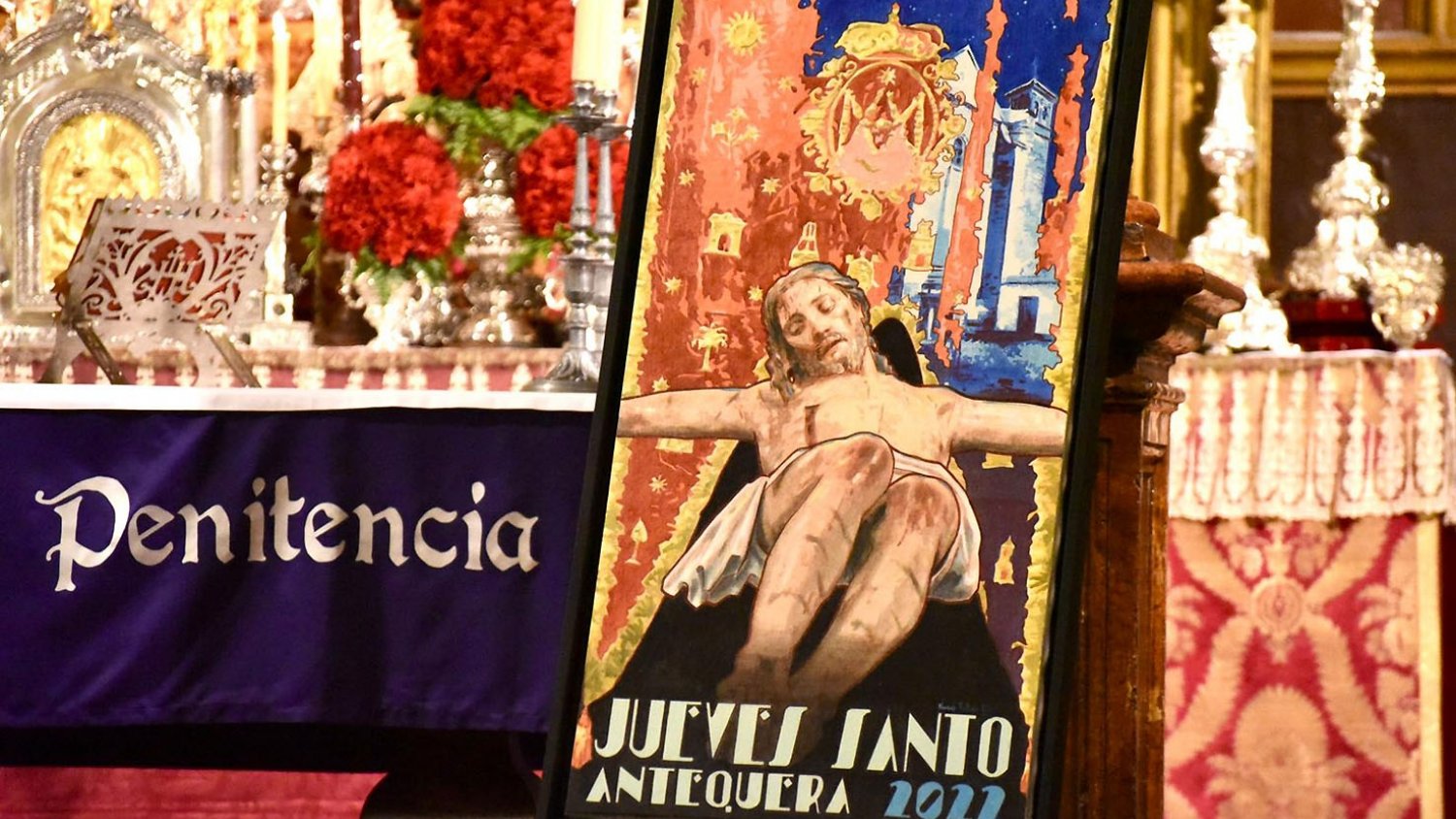 Antequera desvela el cartel anunciador del Jueves Santo 2022 de la Cofradía del Consuelo
