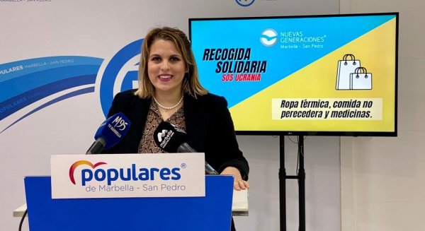 NNGG presenta la campaña 'Recogida solidaria SOS Ucrania'