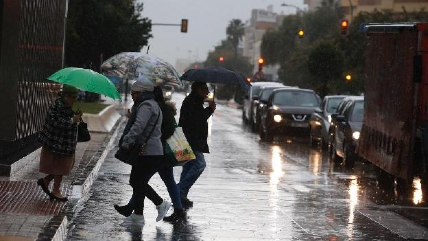 Málaga amanece en alerta naranja ante el riesgo de precipitaciones
