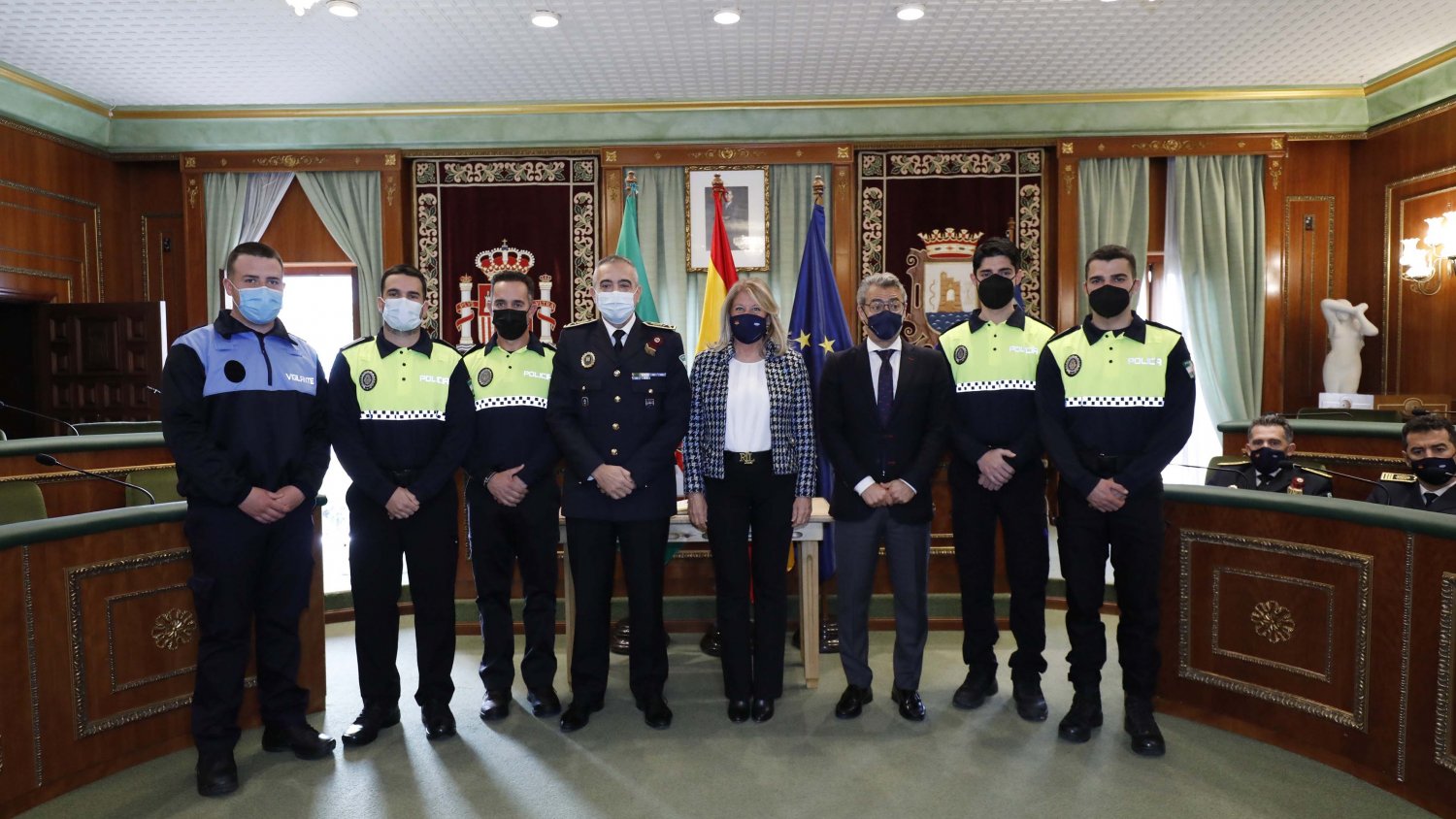 La Policía Local de Marbella incorpora a cuatro agentes en su plantilla