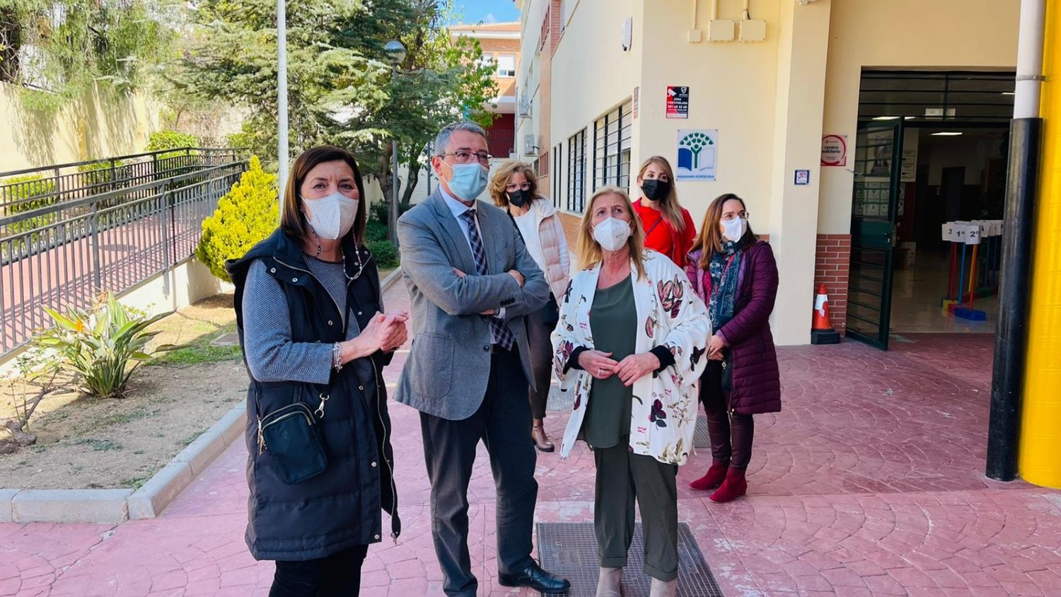 Rincón de la Victoria acomete obras de mejoras en el CEIP Gregorio Marañón
