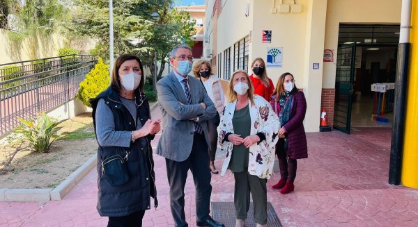 Rincón de la Victoria acomete obras de mejoras en el CEIP Gregorio Marañón
