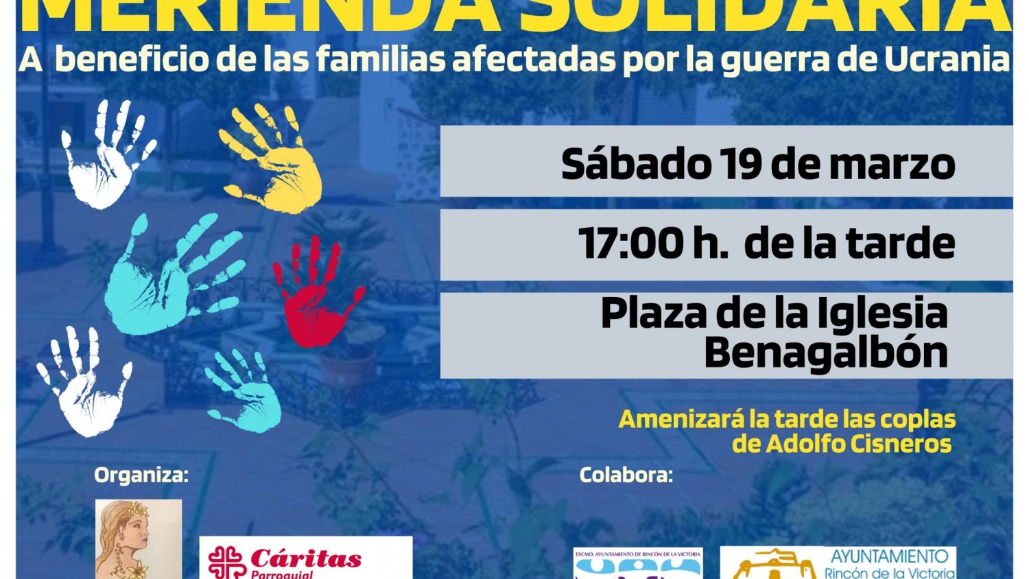 Rincón de la Victoria organiza una merienda solidaria a favor de las víctimas en Ucrania