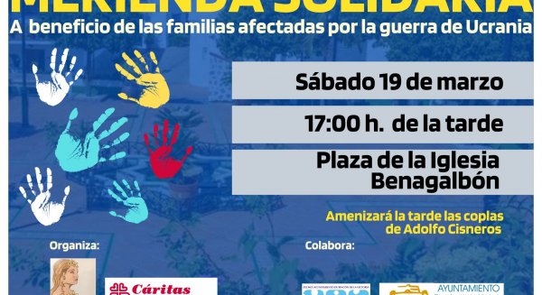 Rincón de la Victoria organiza una merienda solidaria a favor de las víctimas en Ucrania