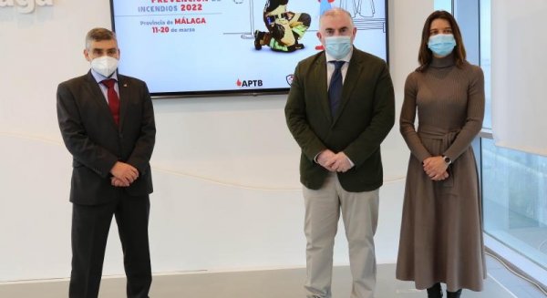 Bomberos del CPB ofrecen charlas a 1.500 escolares sobre cómo actuar en caso de incendio