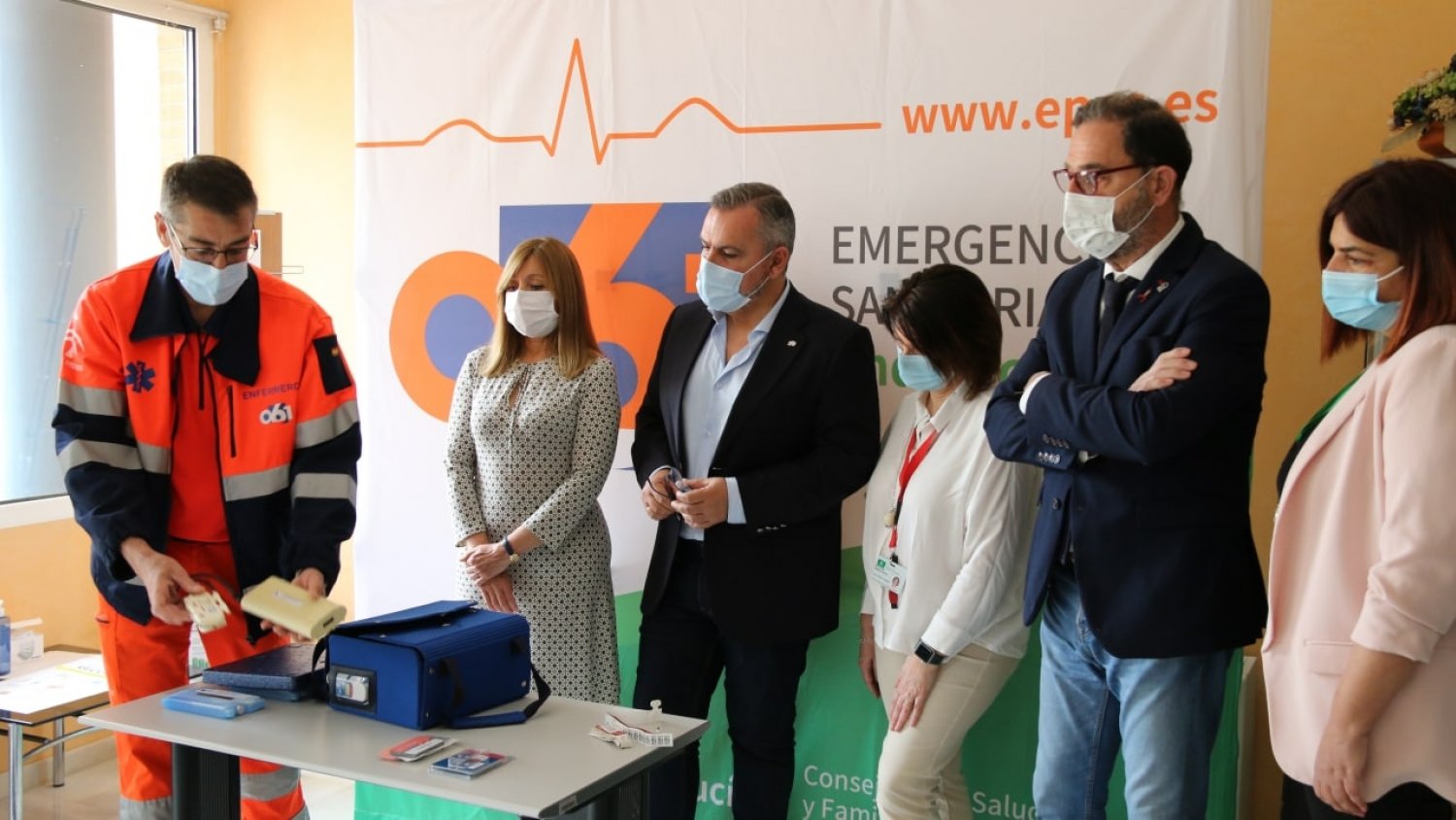 El 061 y la Red Andaluza de Medicina Transfusional impulsan un proyecto para transfusiones en emergencias