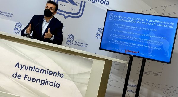 Fuengirola prohíbe la pesca en la playa canina