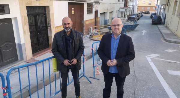 Infraestructuras inicia las obras de mejora en un tramo de la calle Tejares