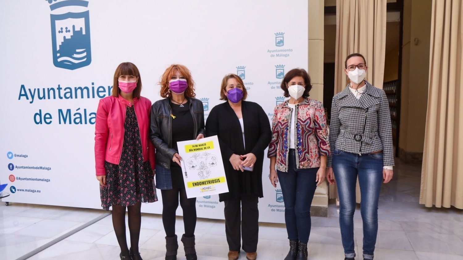 El Ayuntamiento de Málaga presenta las actividades con motivo del Dia de la Endometriosis
