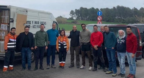 Siete bomberos de la provincia de Málaga recogen a refugiados ucranianos en Polonia