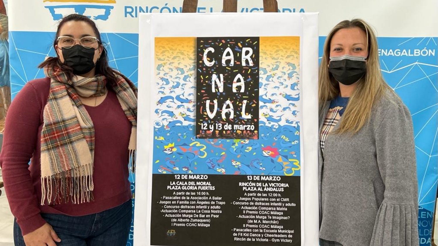 El Carnaval de Rincón de la Victoria llega a las plazas del municipio con actuaciones y pasacalles