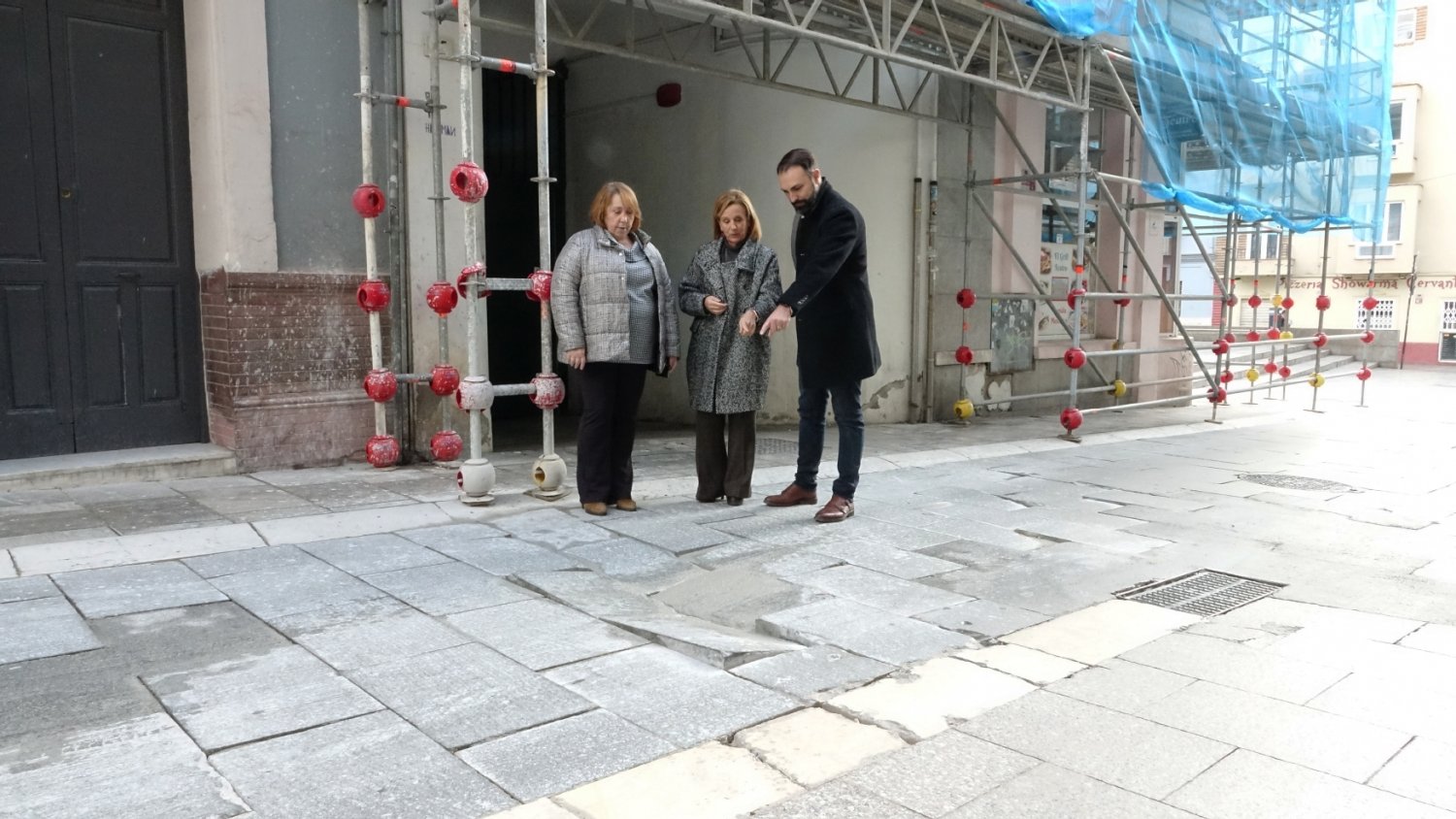 PSOE pide al Ayuntamiento de Málaga un plan integral de pavimentación en el centro