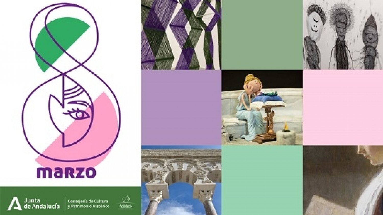 La Consejería de Cultura da visibilidad a la mujer en Málaga en su programación para el 8M