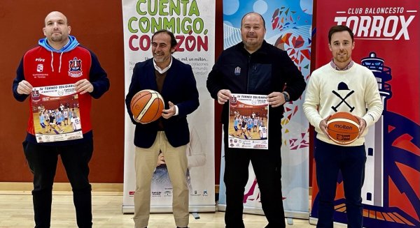 El Pabellón Municipal de Deportes de Torrox acoge un torneo solidario de baloncesto