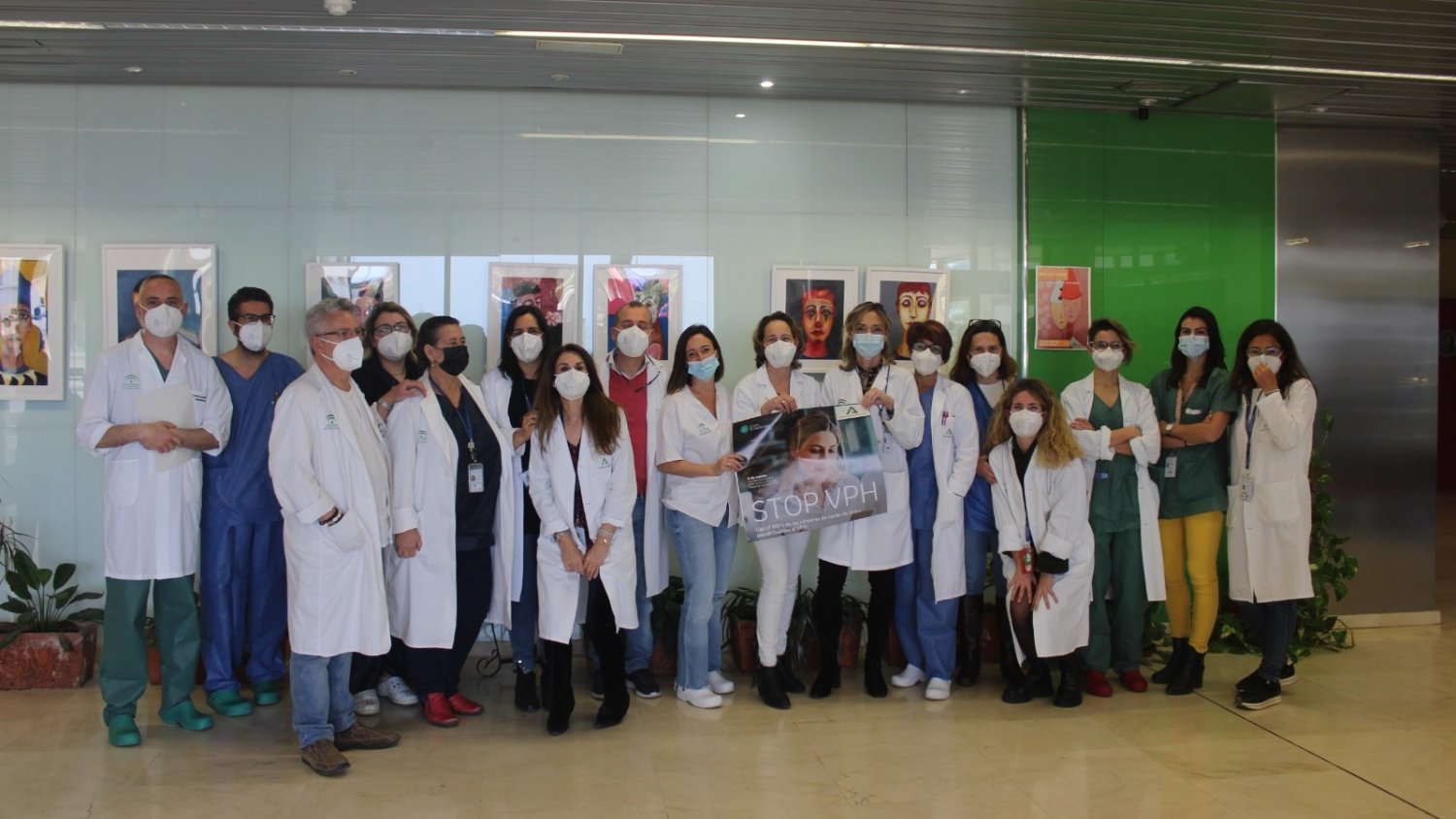 El Área Sanitaria Málaga-Axarquía se suma a la jornada de sensibilización del VPH