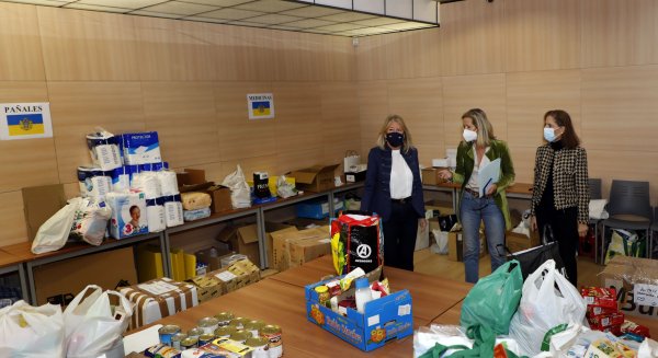 El punto de recogida de artículos de Marbella para Ucrania recibe  más 11.000 kilos