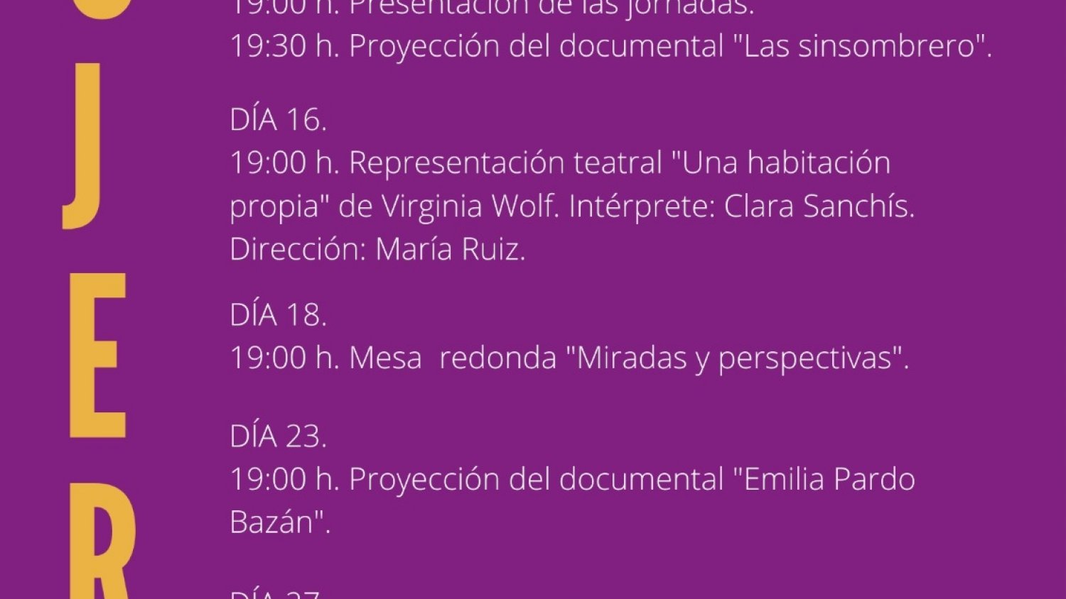 “Mujer Hoy”, las jornadas del Museo de Nerja que reivindican a las pioneras que abrieron caminos