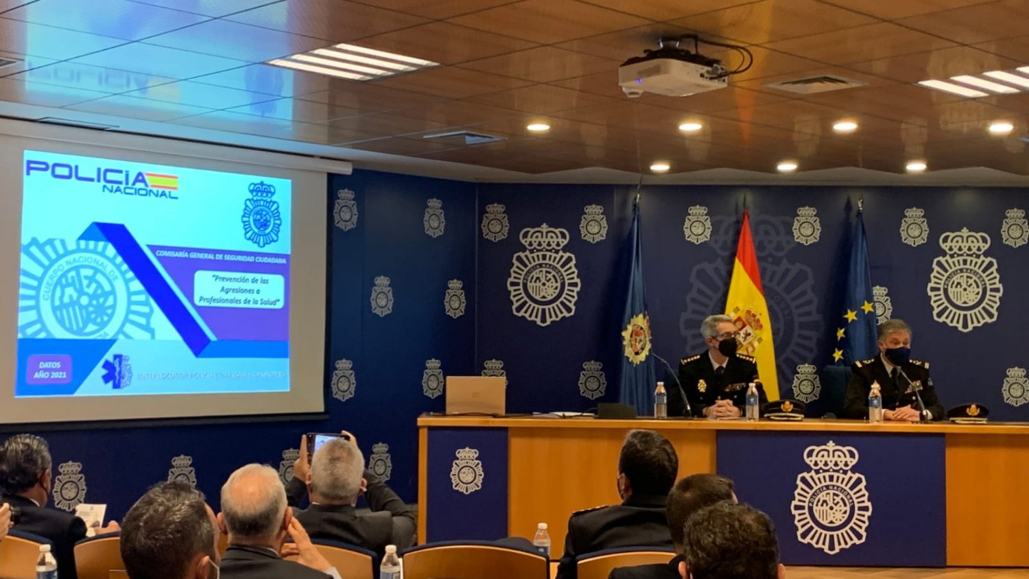 La Policía Nacional registra en 2021 un total de 225 denuncias por agresiones a sanitarios