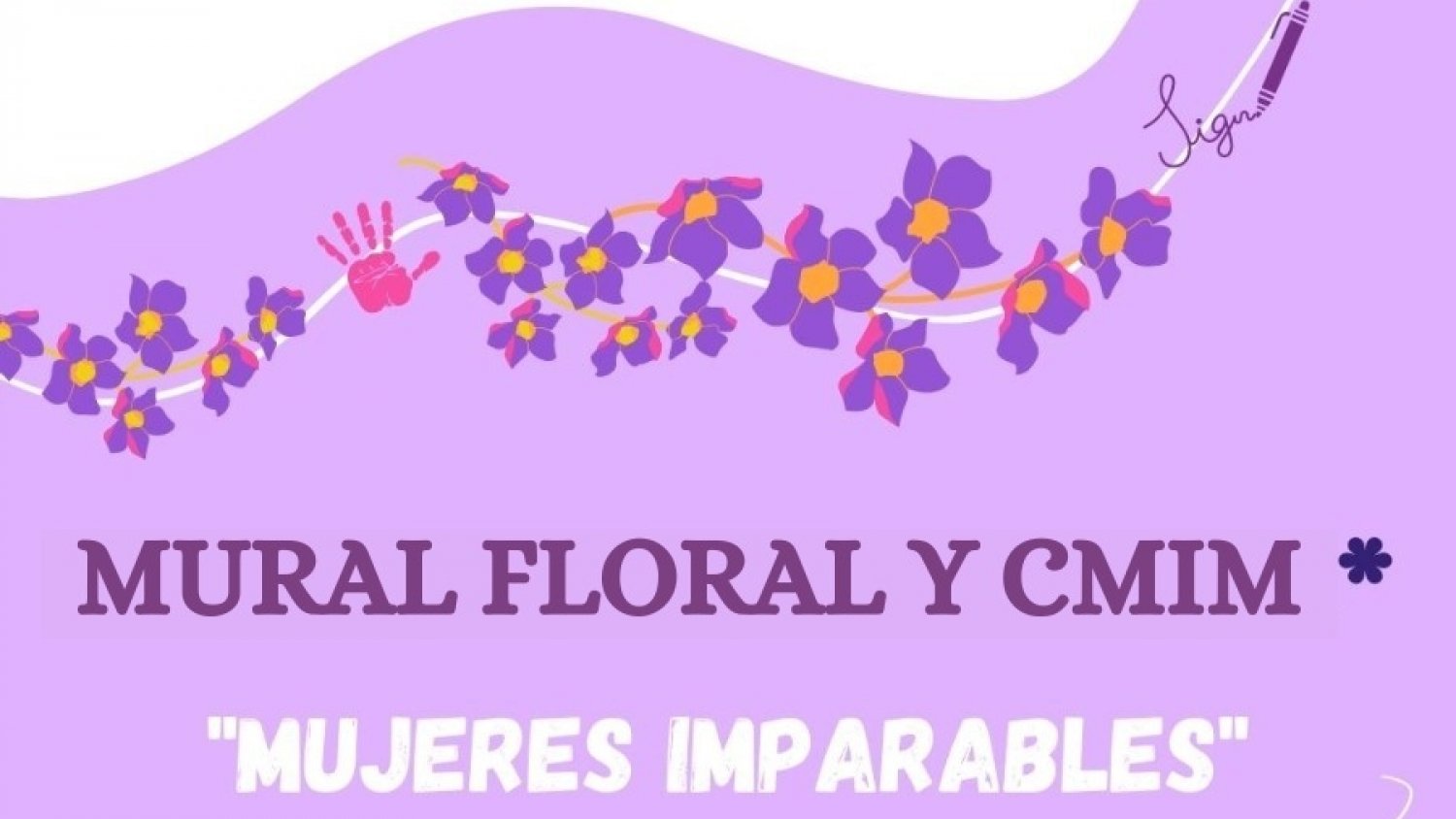 Rincón de la Victoria lucirá un mural de flores para conmemorar el 8M