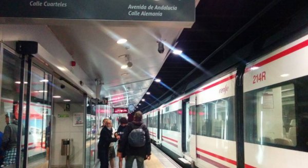 El Cercanías de Málaga recupera el 94% de los servicios