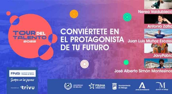 Diputación de Málaga lleva el Tour del Talento a cinco municipios de la provincia