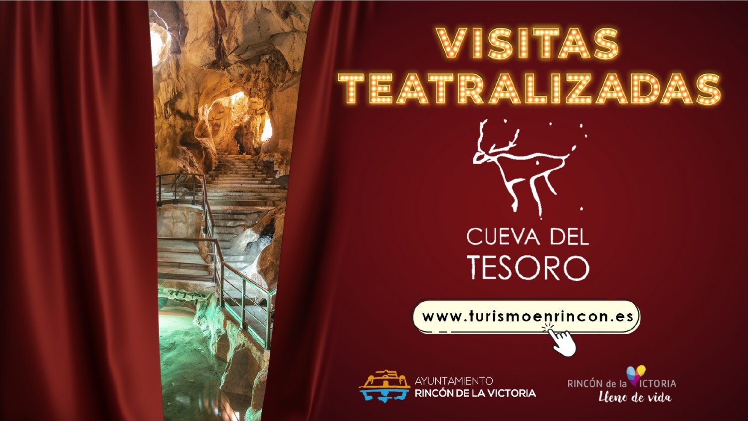 La Cueva del Tesoro amplía su oferta turística con una visita teatralizada