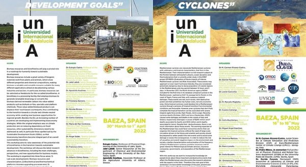 UNIA realizará dos encuentros científicos internacionales sobre Medio Ambiente en 2022