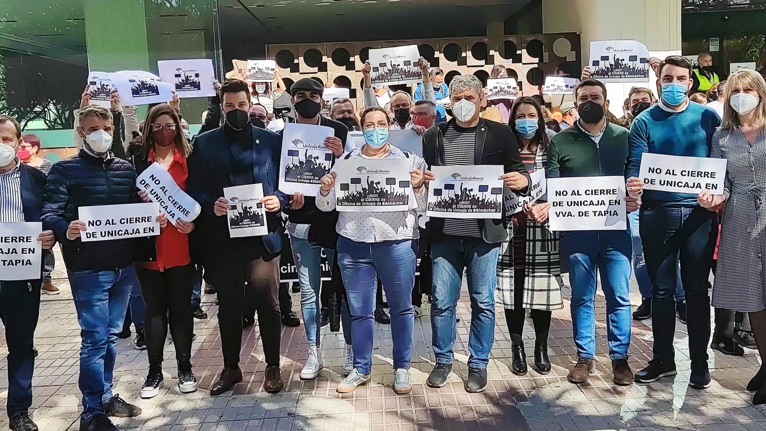 PSOE pide a Diputación que incluya en el convenio con Unicaja el mantenimiento de todas las oficinas